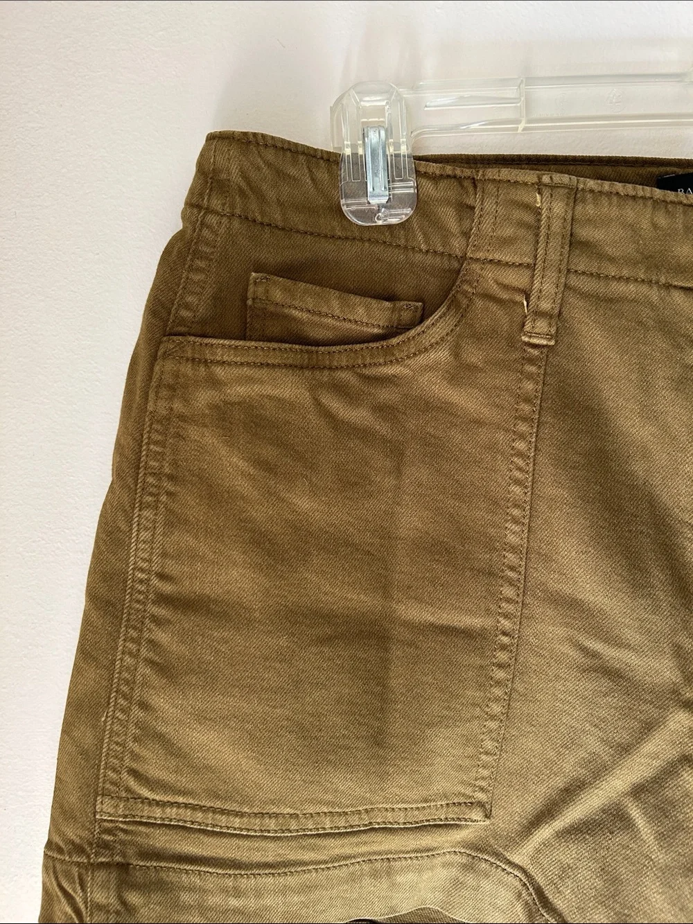 Banana Republic Factory Mid-Rise Utility Shorts in Olive Brown Size 30/10